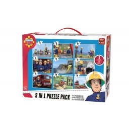 Puzzle King - Fireman Sam 9 in 1