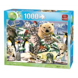 Puzzle King - Animal World- Arctic Life 1000 piese