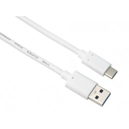 Cablu USB 3.1 Gen2-A la USB type C 3A T-T 3m Alb, ku31ck3w
