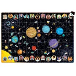 Puzzle Sistem Solar Suuuper Mare 300 piese 98x68 cm Banana Panda