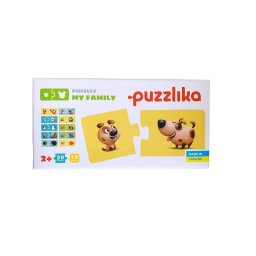 Puzzle. Cubika Familia potrivita