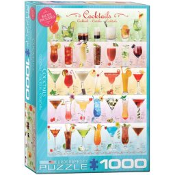 Puzzle Eurographics 1000 piese Cocktails