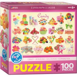 Puzzle Eurographics 100 piese Candy