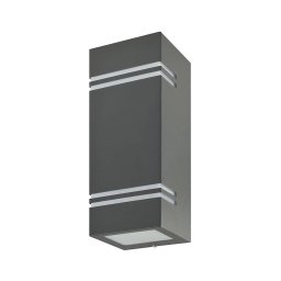 Aplică de exterior QUAZAR7 2xGU10/11W/230V IP44 gri