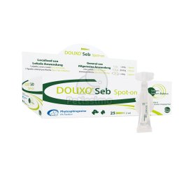 Douxo Seb Spot-On pentru câini și pisici 25 x 2 ml