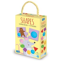 Puzzle Sassi Forme cu carte 20 piese