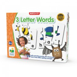 Puzzle The Learning Journey - Potriveste cuvintele din 3 litere