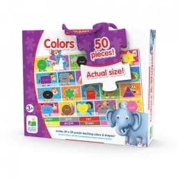 Puzzle The Learning Journey - De podea - Culori si forme