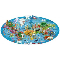 Puzzle Sassi Cunoaste si exploreaza Planeta Pamant