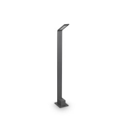 Ministalp Agos 254319, aluminiu antracit, H:80 cm, 6,5W LED, 3000K - lumina caldă, IP54