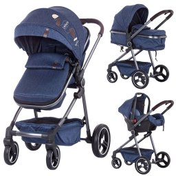 Carucior Chipolino Noah 3 in 1 Blue Denim