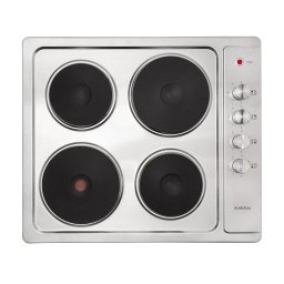 Klarstein Appetito 4, plită electrică, 5500 W, 4 plăci, 6 trepte de putere, oțel inoxidabil (TK15OV-Appetito-4-SL)