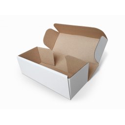 Cutie carton microondul alb, 150x60x50mm