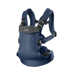 Marsupiu anatomic cu multiple pozitii de purtare colectia Harmony, 3D Mesh, Navy Blue - Editie Limitata