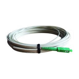 Pigtail FTTH de interior alb cu conector SC/APC 30M
