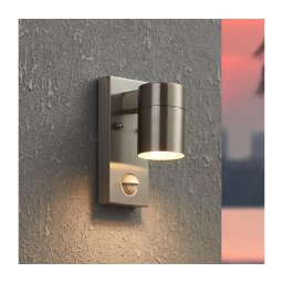 Aplică LED de exterior cu senzor RIGA 1xGU10/3W/230V IP44 Eglo 99569
