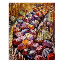 Set goblen cu diamante, cu sasiu, Peisaj de Toamna, 40x50 cm