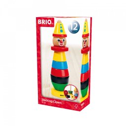 Brio - Jucarie Lemn De Stivuit Clovn