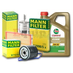 Pachet schimb ulei Skoda Fabia 1.4 16V AUA AUB BBY BKY BBZ Mann