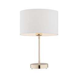 Lampă de masă Argon 4301 KARIN 1xE27/15W/230V albă/alămie