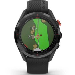 Ceas Smartwatch Garmin Approach S62, 33 mm, Barometru, 5 ATM, Black