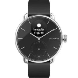 Ceas Smartwatch Withings Scanwatch, 42mm, GPS, HR, Black