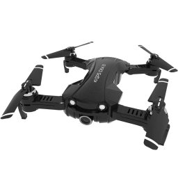 Drona compacta Le-idea 21, Foldable, 4K, Live Video, Auto Hovering, Altitude Hold, Super Easy Fly, Wi-Fi, Black