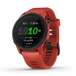 Ceas Smartwatch Garmin Forerunner 745, 30 mm, HR, GPS, Magma Red