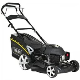 Masina de tuns gazonul 4 in 1 Texas Razor 4610TR/W , 3CP, 65 litri, latime 460mm, reglaj central, autopropulsata