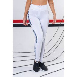 LABELLAMAFIA Colanți pentru femei Essentials Black&White S
