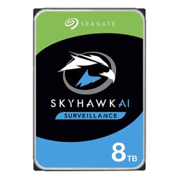 SEAGATE Surveillance AI Skyhawk 8TB HDD SATA 6Gb/s 256MB cache 8.9cm 3.5inch