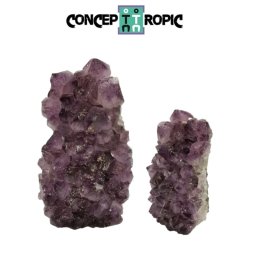Ametist Druzy Spartura Brut Natural Brazilia - 24x14x8 cm