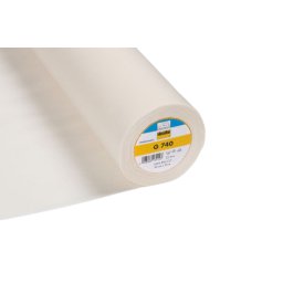 Intaritura termocolanta, 75g, pentru materialele medii spre groase, 100%bumbac Vlieseline G740