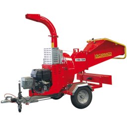 Tocator crengi si resturi vegetale pe motorina Caravaggi model Bio 230 motor LOMBARDINI 25LD425