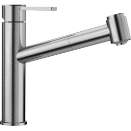 Blanco Ambis-S Baterie de bucatarie din inox periat cu dus extractibil