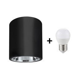 Plafonieră LED JUPITER 1xE27/6W/230V 145x130 mm