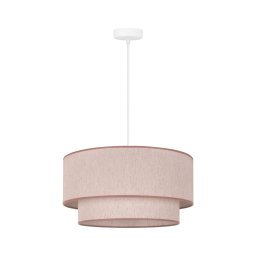 Lustră pe cablu Duolla BOHO 1xE27/40W/230V d. 45 cm bej