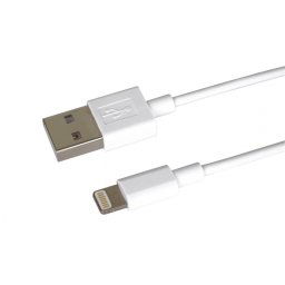 Cablu de date + incarcare USB la Lightning IPhone MFI 0.5m Alb, kipod30