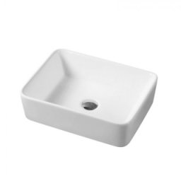 Lavoar dreptunghiular Fluminia Ares 48cm,alb