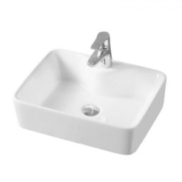 Lavoar dreptunghiular Fluminia Baldur 48 cm, alb