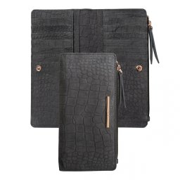 Portofel Lady Grey Ungaro Piele Naturala Esarfa Matase Borealy