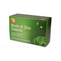 JT BIOTIN. B. ZINC. SELENIU pentru caini si pisici - 60 Tablete