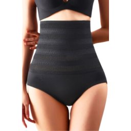 Chilot modelator PureShape, talie inalta, efect de aplatizare abdomen, Black