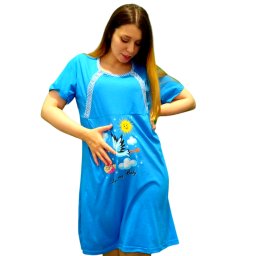 Camasa de alaptare Blue Bird, Baray, Maneca scurta