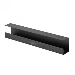 Organizator cabluri montare sub birou Negru , Logilink KAB0070