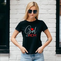 Tricou girl mom (dama)
