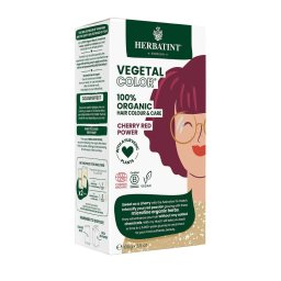 Vopsea de par Vegetal Color Cherry Red Power RT06 100g Herbatint