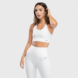 SQUATWOLF Hera Performance Sports Bra White S