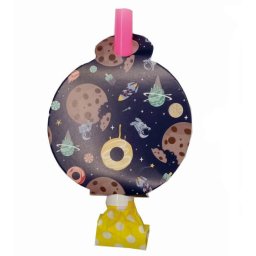 Set 8 suflatori astronaut spatiu 26 cm