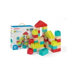 Miniland: ECO Set de construcție - 40 de piese